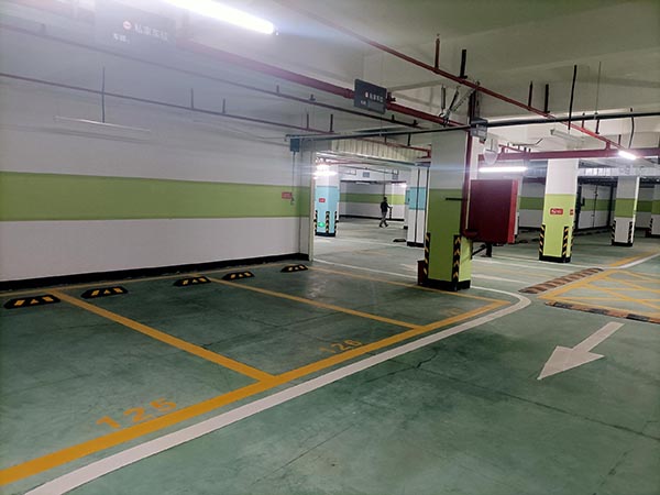 饶阳小区划线